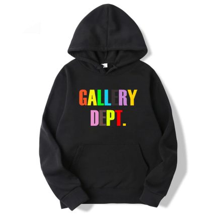 Gallery Dept Multi Color Letters Hoodie