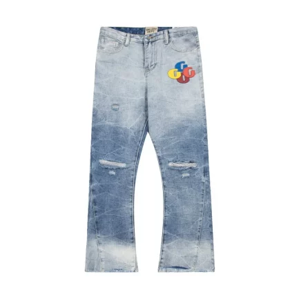 GALLERY DEPT Spring Colorful Letter Jean