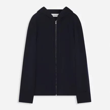 Lanvin Wool Zip-up Hoodie