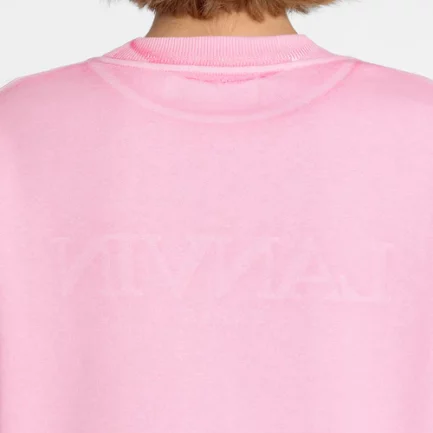 Overprinted Embroidered Lanvin Paris Sweatshirt