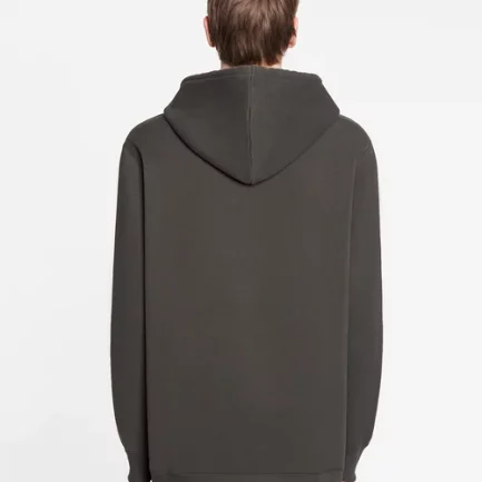 Oversized Lanvin Paris Embroidered Hoodie