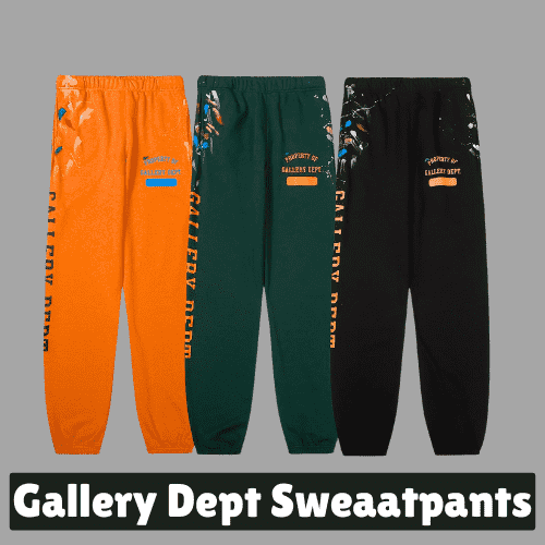 gallery dept sweatpants promo banner